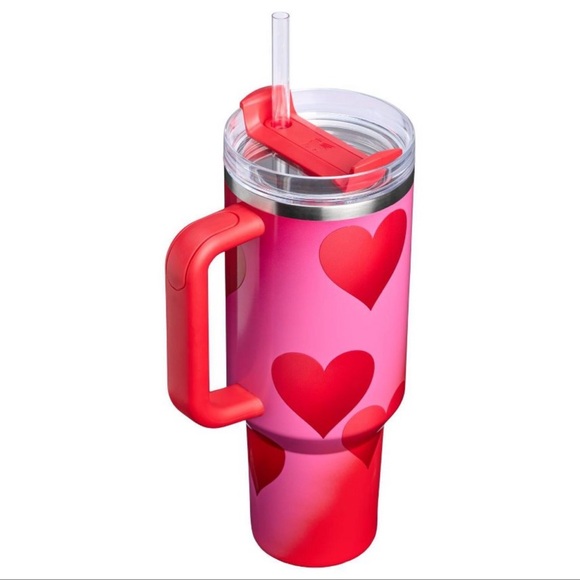 Target x Stanley Valentine’s Day 40oz H2.0 Tumbler Rouge Heart Gradient - Picture 2 of 7